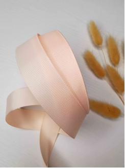 Лента репсовая 2,5см. (персиковый №213), ОСТАТОК ОТРЕЗ 1 МЕТР